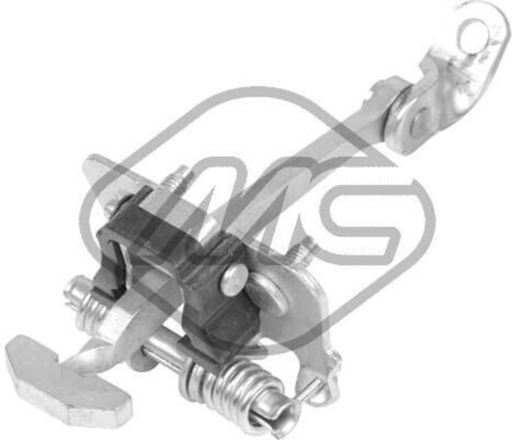 Metalcaucho 43161 Türfeststeller Türfangband passend für PEUGEOT 307 (3A/C) Hinten