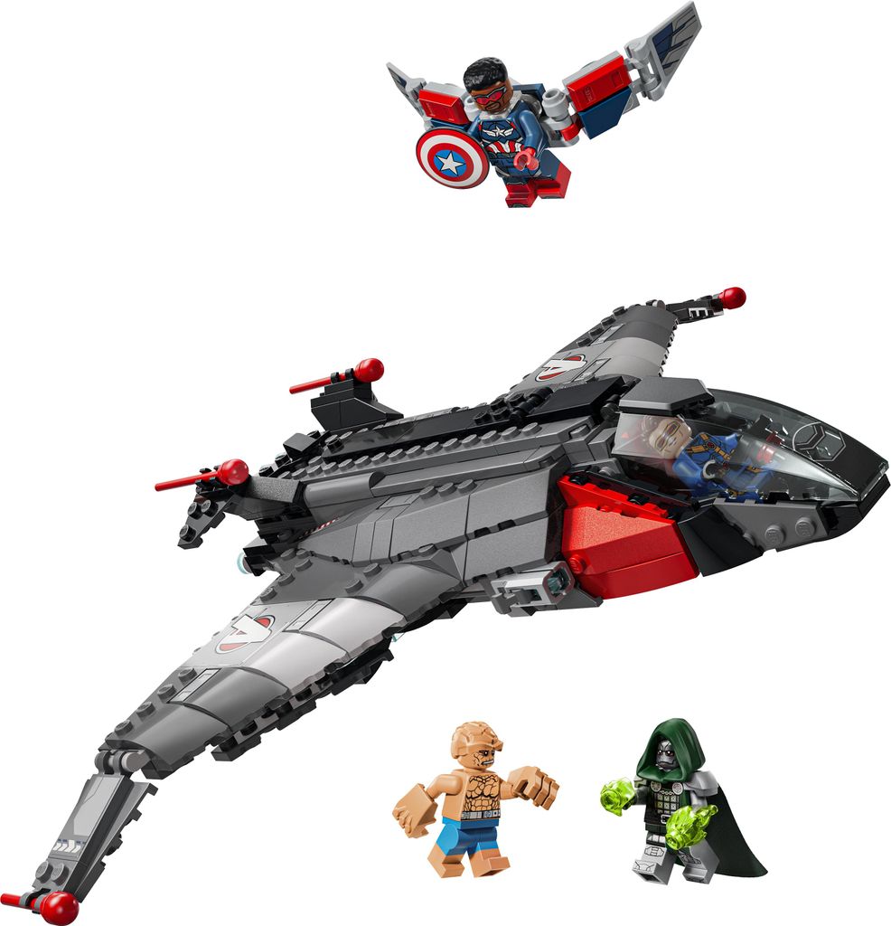 LEGO Marvel Avengers: Quinjet van Doomsday 76347 Productafbeelding 
