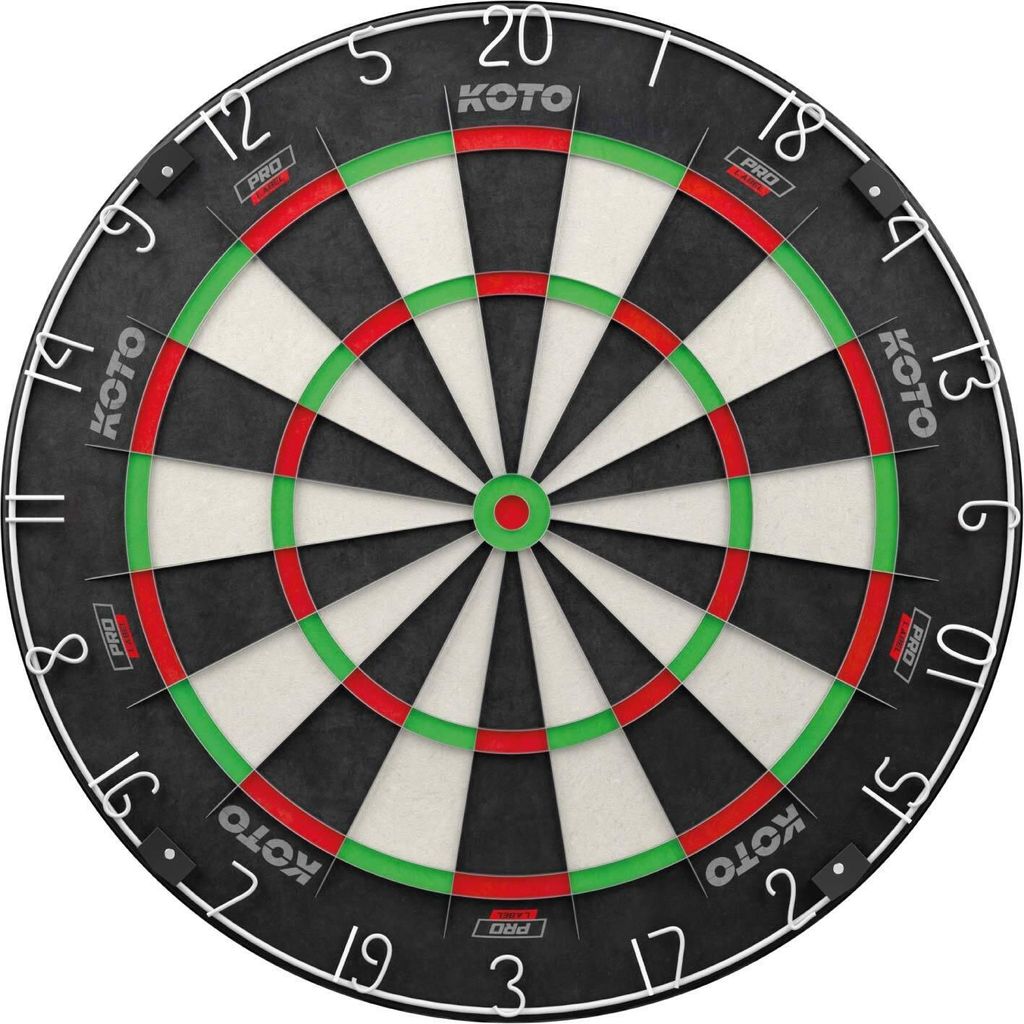 KOTO - King Pro 360 Profi Dartscheibe, Zahlenring, Produktbild 
