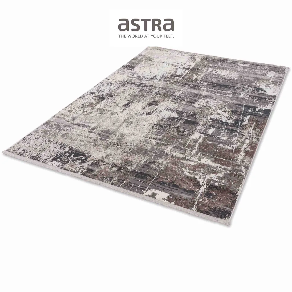 Tapis VERCELLI Gris Astra 133x190 cm - Texture Douce et Résistante