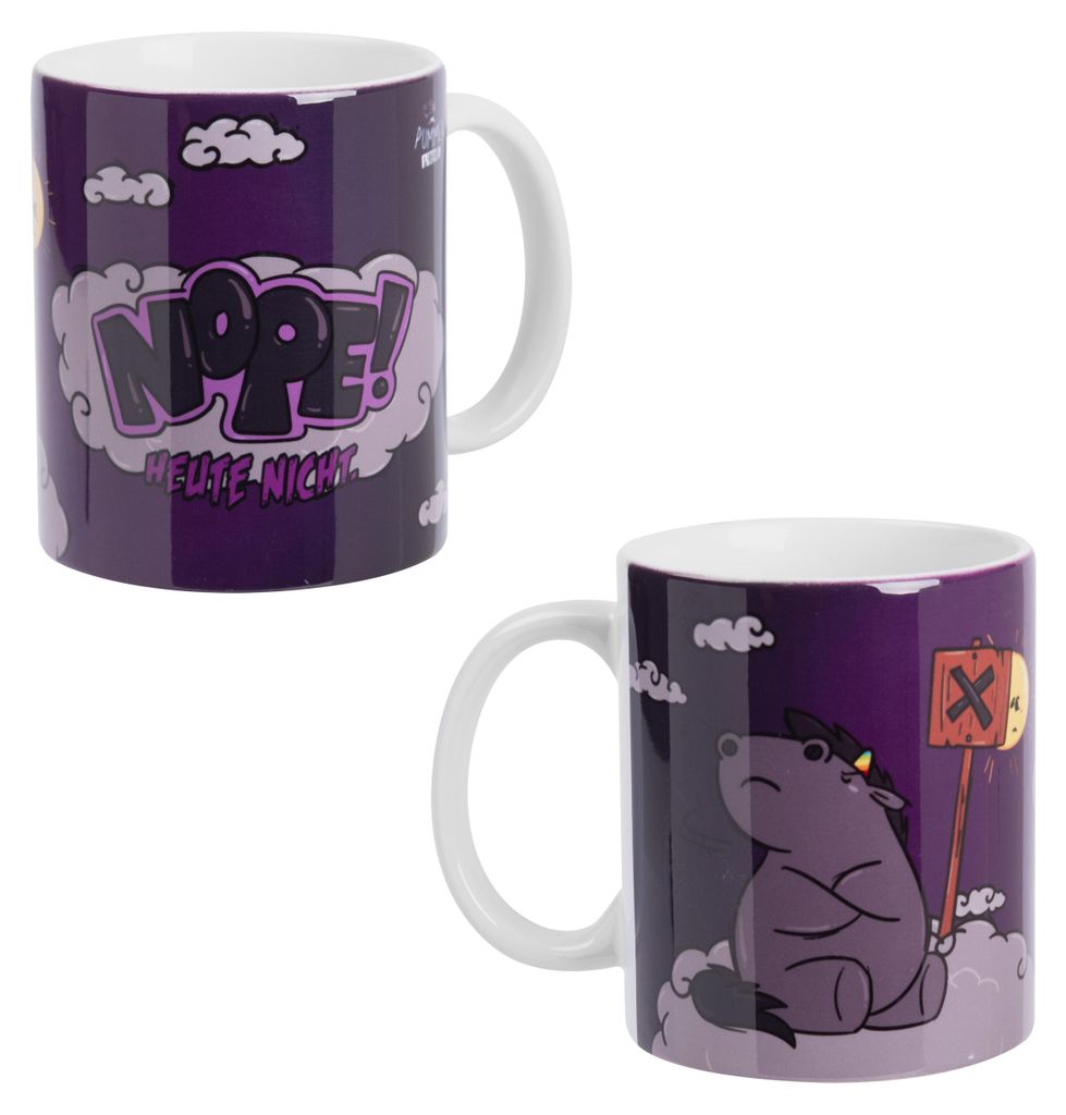 Pummel & Friends Tasse Grummeleinhorn - Nope! Heute nicht. Produktbild 