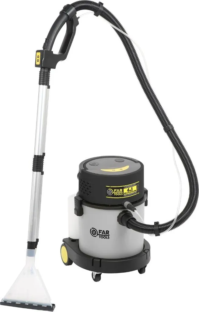 Éliminez taches et acariens : Shampouineuse FAR TOOLS SPO 20L 1200W 101215