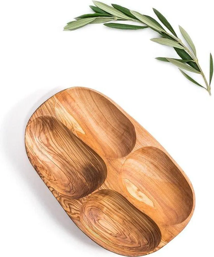 Table de service en bois pour rangement salon et présentation de snacks