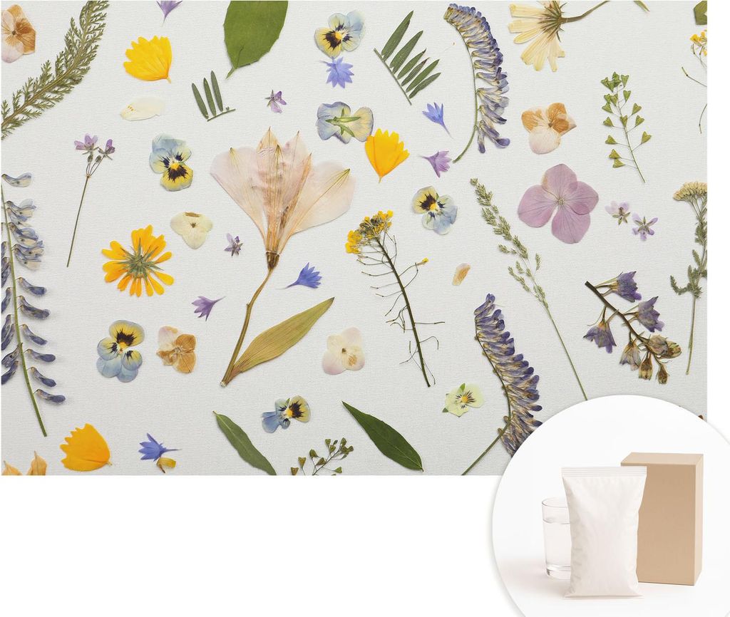 Fototapete - Wandbilder für Wohnzimmer - 104x70 cm - Dekorative Wandfolie - Modernes Design für Wanddekoration - Tapeten für Innenräume - Früh...