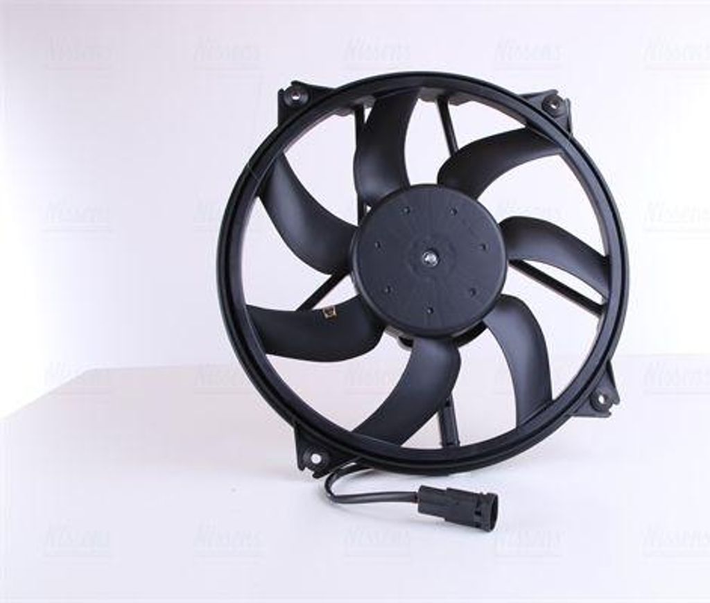 NISSENS 85886 Kühlerlüfter OE 1253K4 kompatibel mit RCZ, 5008, 308, 307, 3008, DS5, DS4, C4, C4er, Berlingo, Partner
