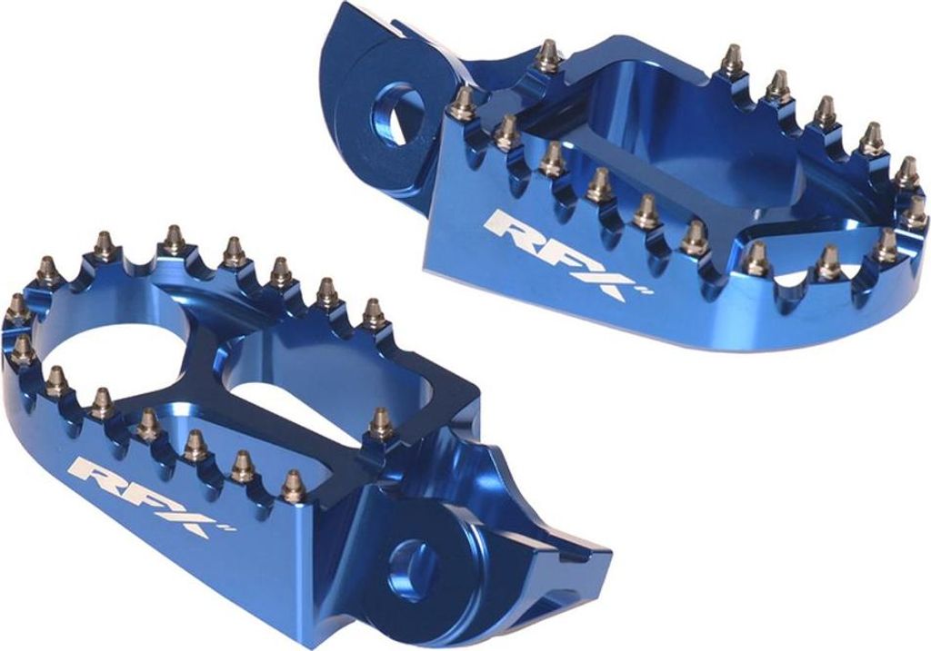 RFX Pro Series CNC-Aluminium Fußrasten - blau