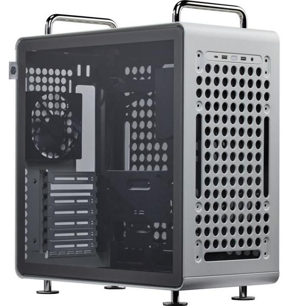 Cooler Master QUBE 540 Stardust Iron PC Gehäuse, Midi-Tower, ATX/Micro-ATX/Mini-ITX, Stardust Iron Finish