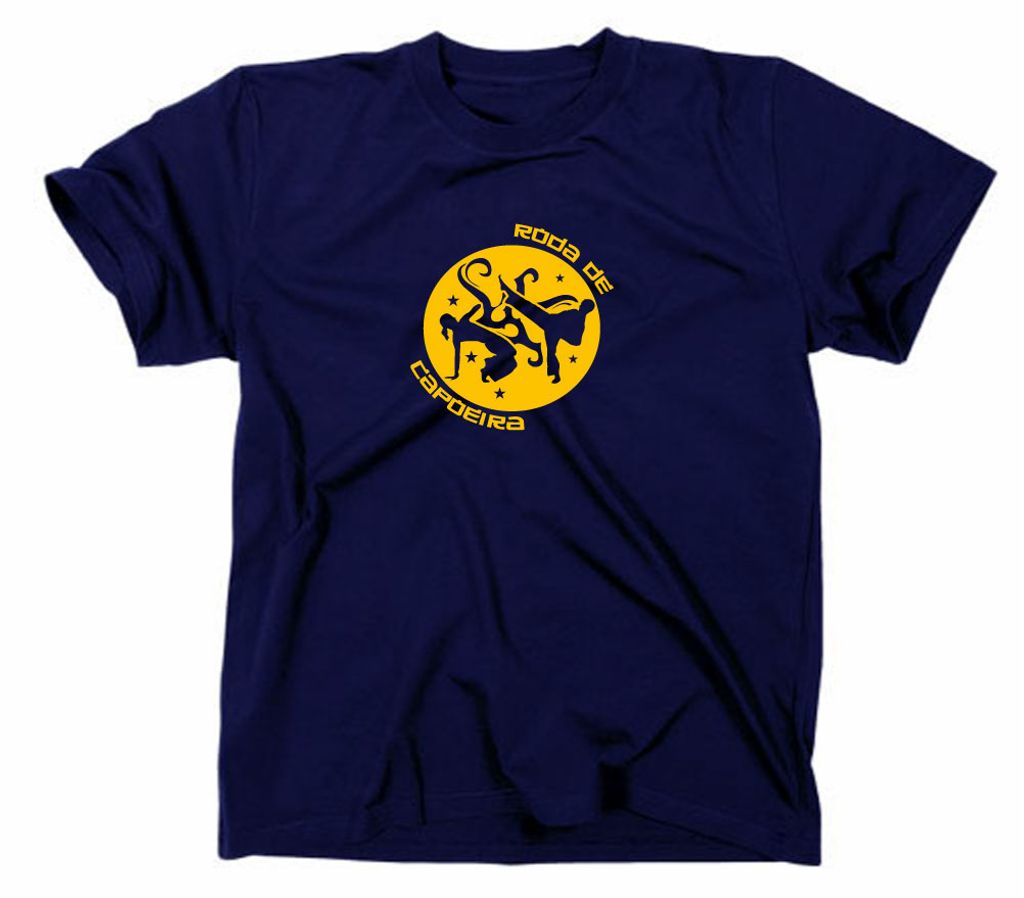 Styletex23 T-Shirt Roda de capoeira Brasilien Brazil, navy, L