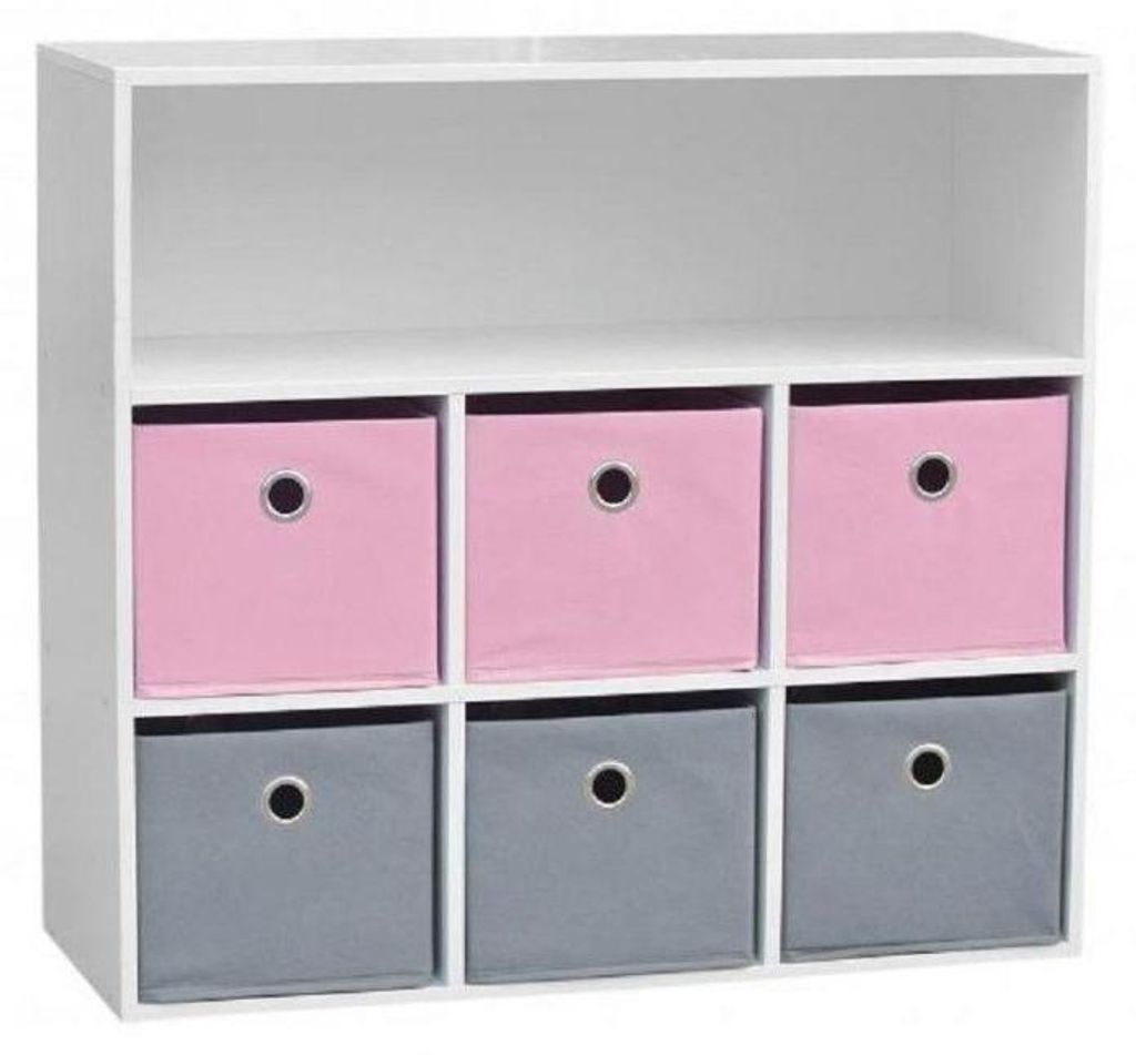 Meuble de rangement - 7 cases - L 76.5 cm x P 29.5 cm x H Image du produit 