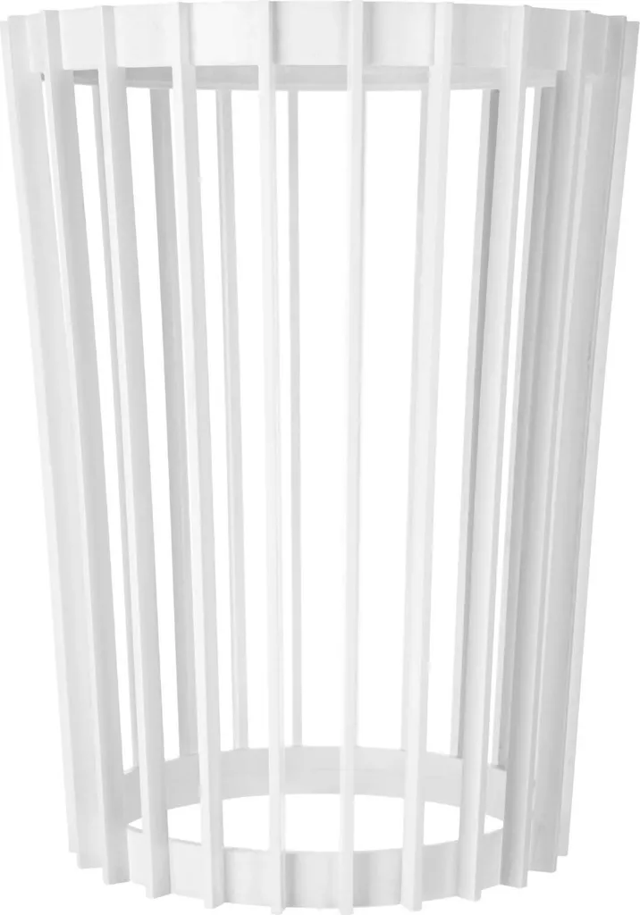 Support de fleurs double face Blanc 40cm - Tablette décorative KADAX - 7