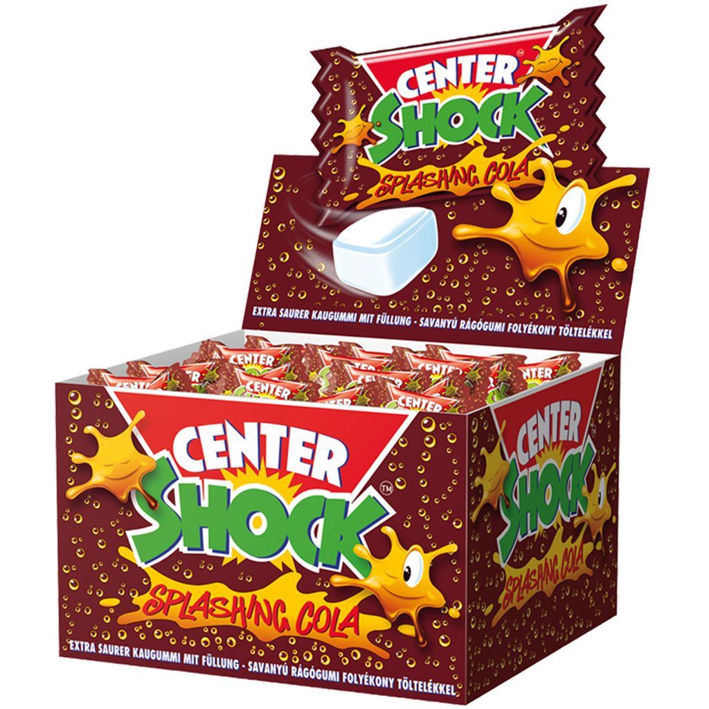 Center Shock Cola Kaugummi extra sauer 100 Stück Produktbild 