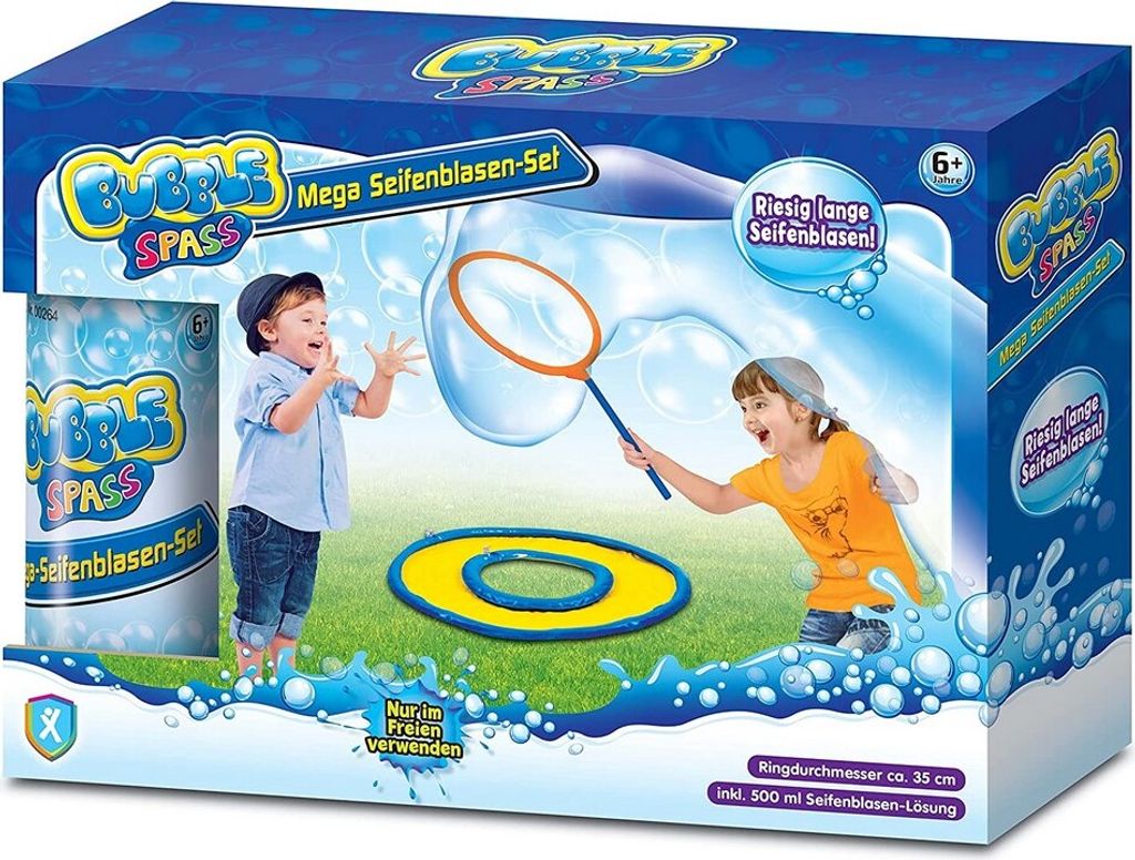 Seifenblasen Set Mega Kartonetui Produktbild 