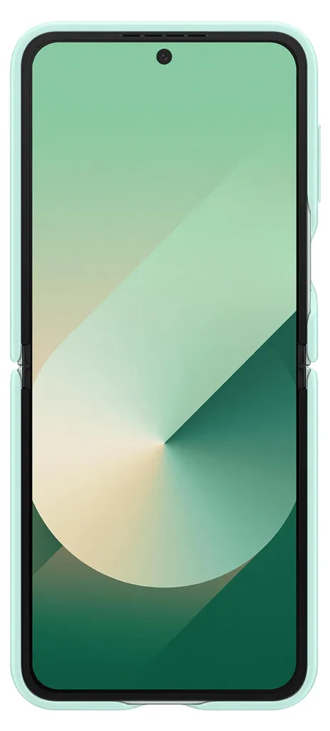 Cover Kindsuit Samsung Z Flip6 Mint EF-VF741PMEGWW Pelle Vegana