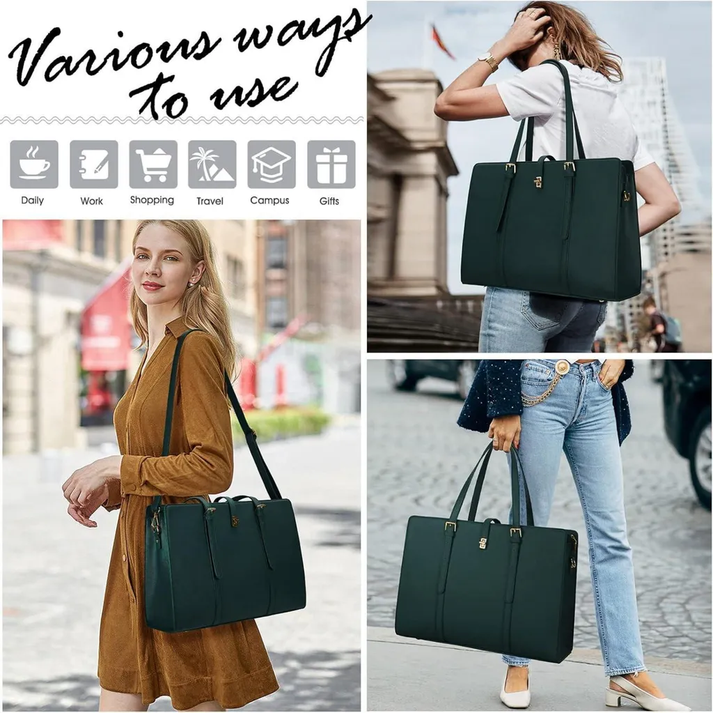 Acquista Cool Bell Fashion Borsa per laptop da 17,3 pollici Borsa per computer portatile da 17 Borsa a tracolla messenger impermeabile Uomo Donna Valigetta da lavoro in Italia a partire da 33