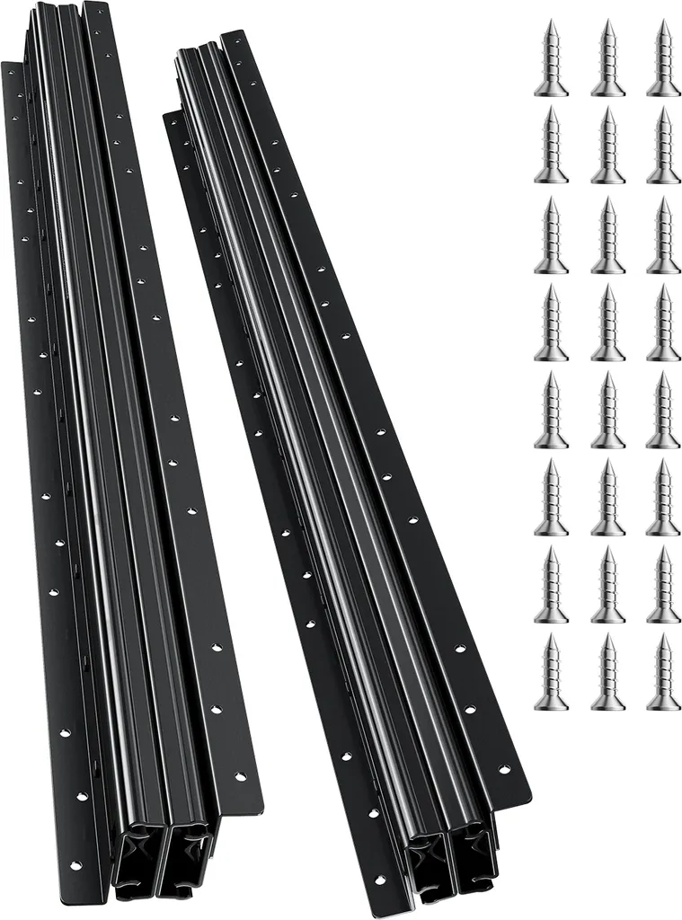 Guide Cassetti Pesanti 800mm VEVOR - Estrazione Totale 118kg Nere