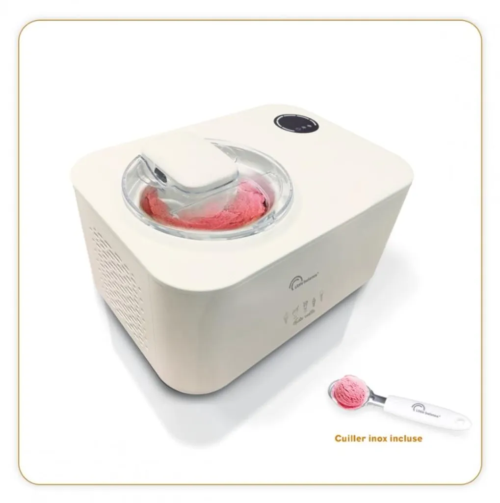 Turbine à glace 110W rapide et compacte 1.2L Little Balance Turbo Vanilla