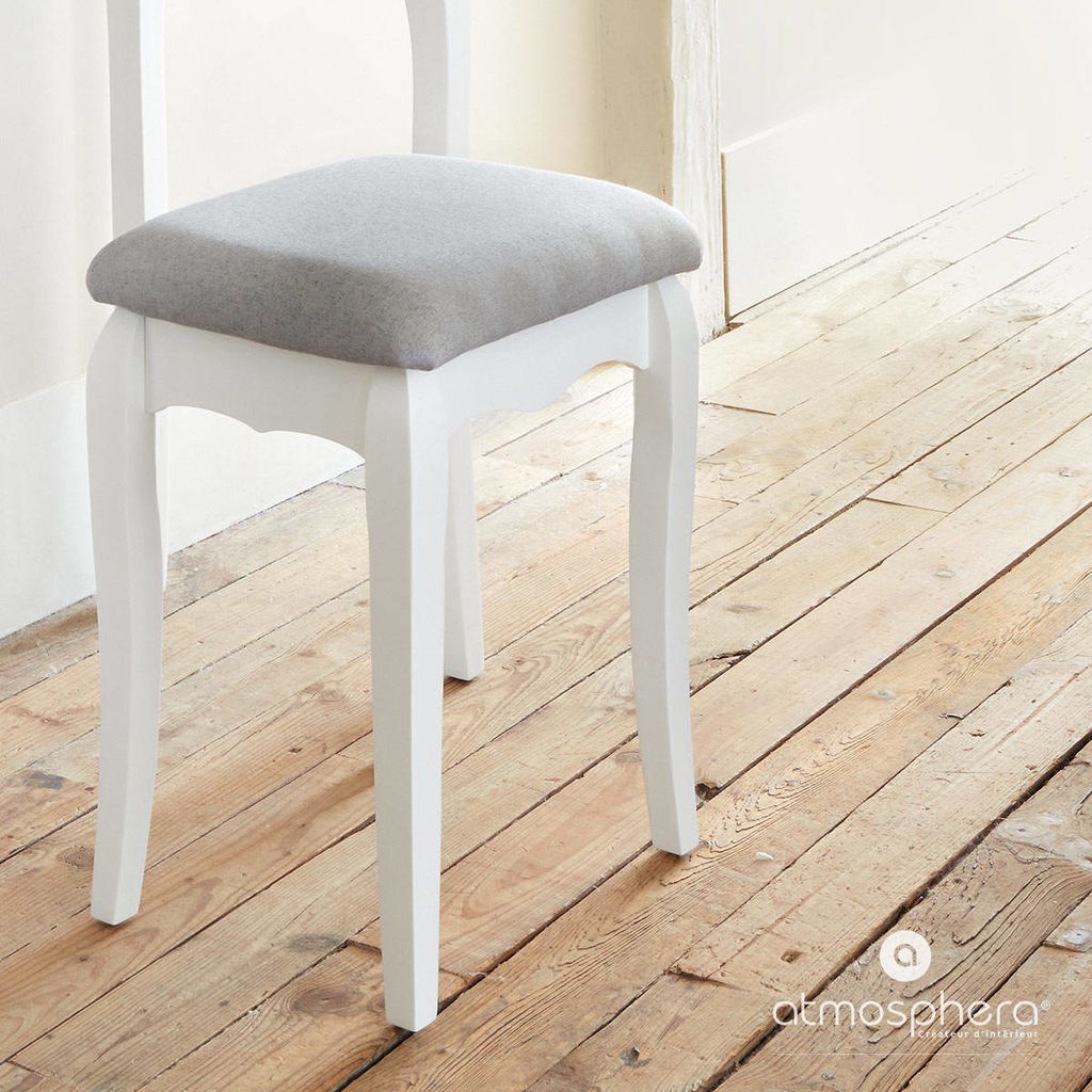 Schminktisch-Hocker "Aurell" - Atmosphera créateur Produktbild 8