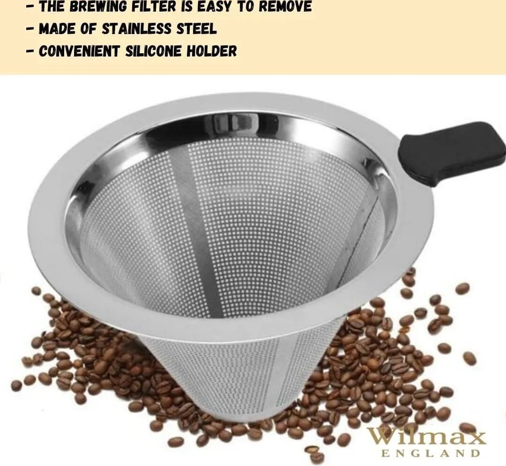 Decanter da caffè Wilmax in vetro borosilicato 950 ml WL-888854/A - 5