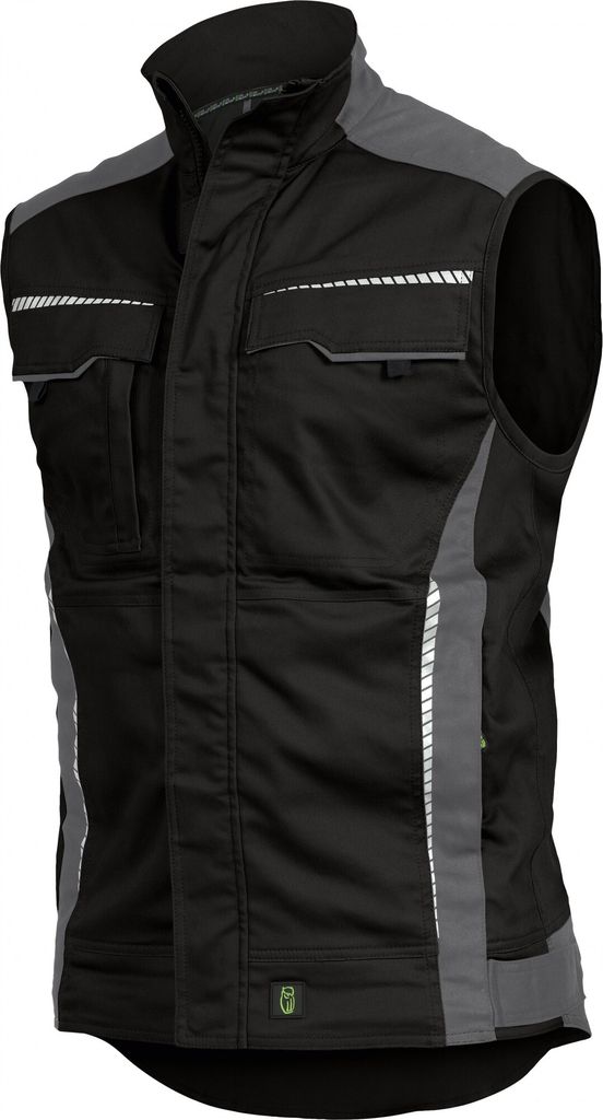 Leibwächter Weste Flex-Line FLEXV25 Gr. 4XL schwarz/grau