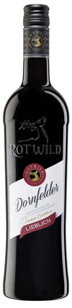 Rotwild Dornfelder sladké kořeněné červené víno Rheinhessen Obrázek produktu 