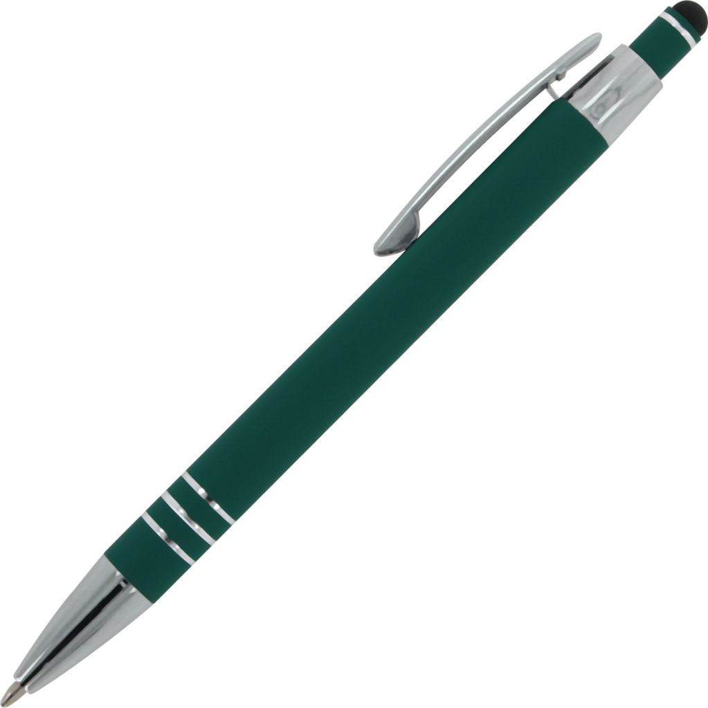 Touchpen Kugelschreiber / aus Metall / mit Soft-Touch / Produktbild 