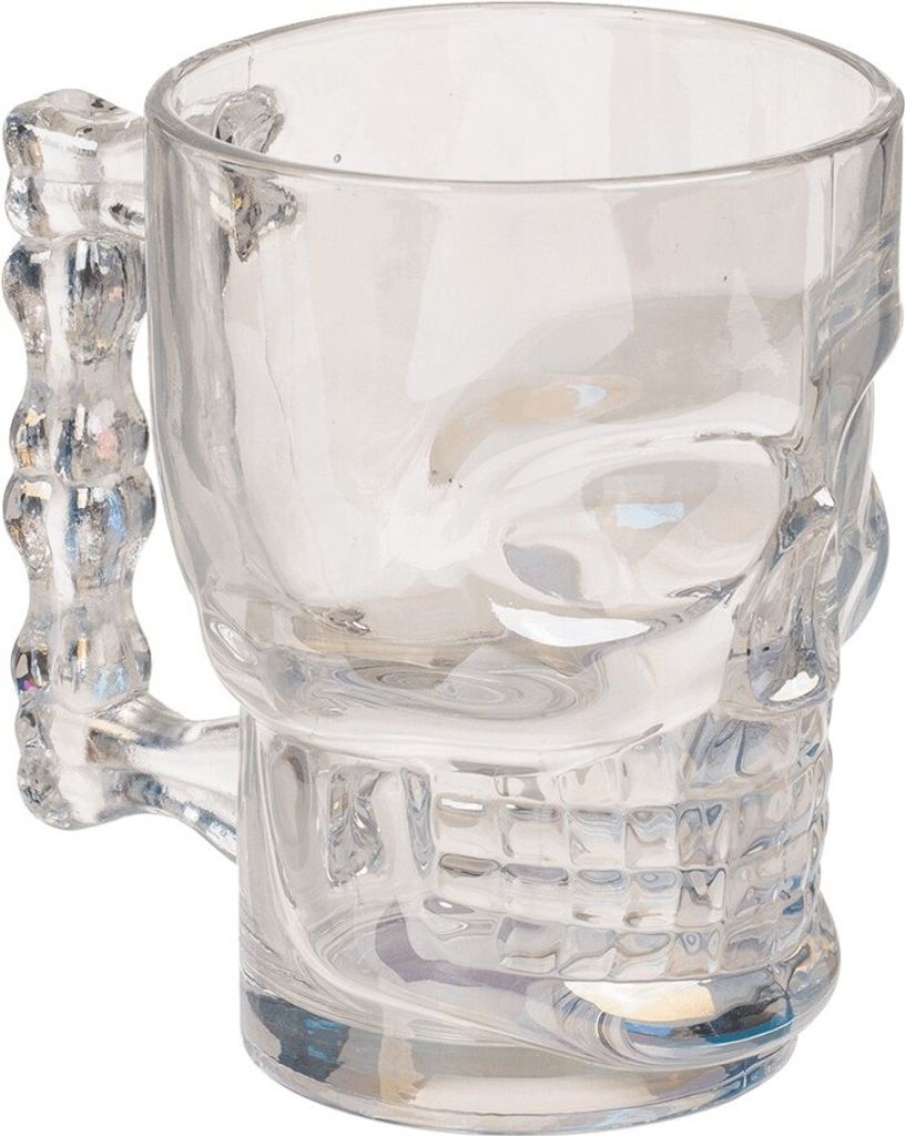 OOTB Trinkglas Totenkopf ca. 93 x 7 x 125 cm Produktbild 