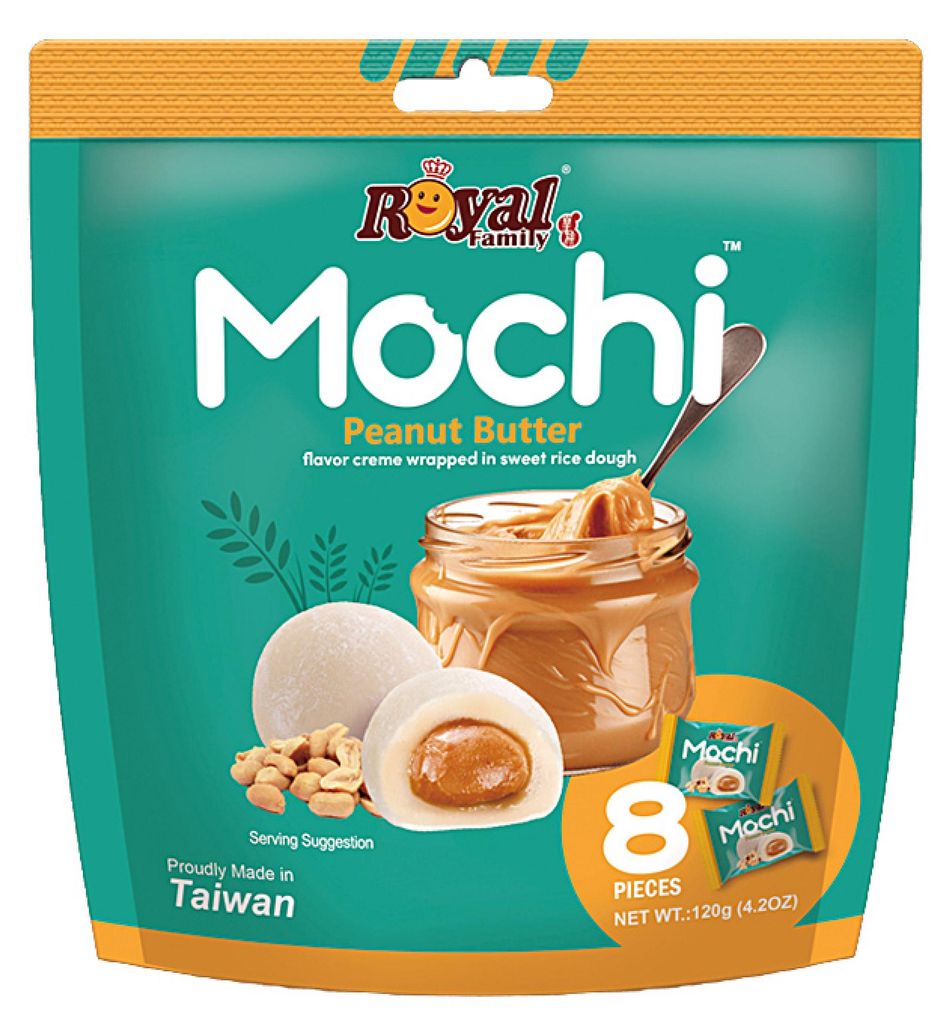 Royal Family Mochi Peanut Butter Cremefüllung einzeln Produktbild 