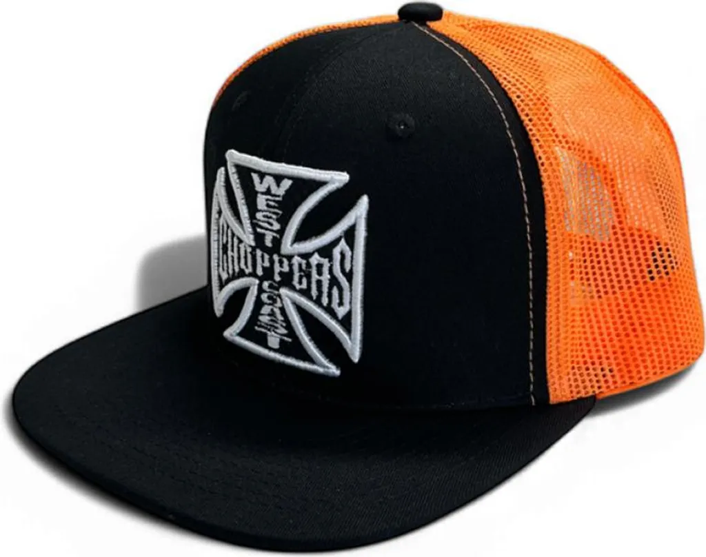 Casquette West Coast Choppers OG Flatbill Noire - Look Biker Urbain Quotidien