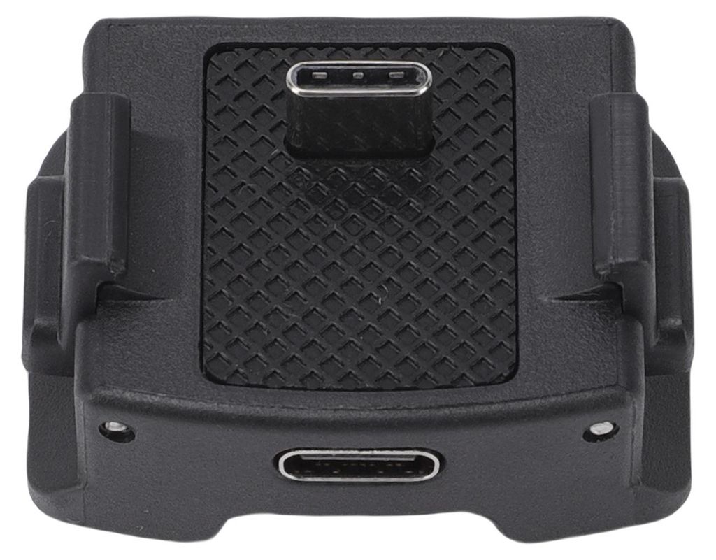 Magnetische Ladeadapter-Basis, passend für DJI OSMO POCKET 3, Schnellwechsel-Desktop-Typ-C-Dock mit 1/4-Zoll-Schraubenloch, Zwei-Klauen-Halterung