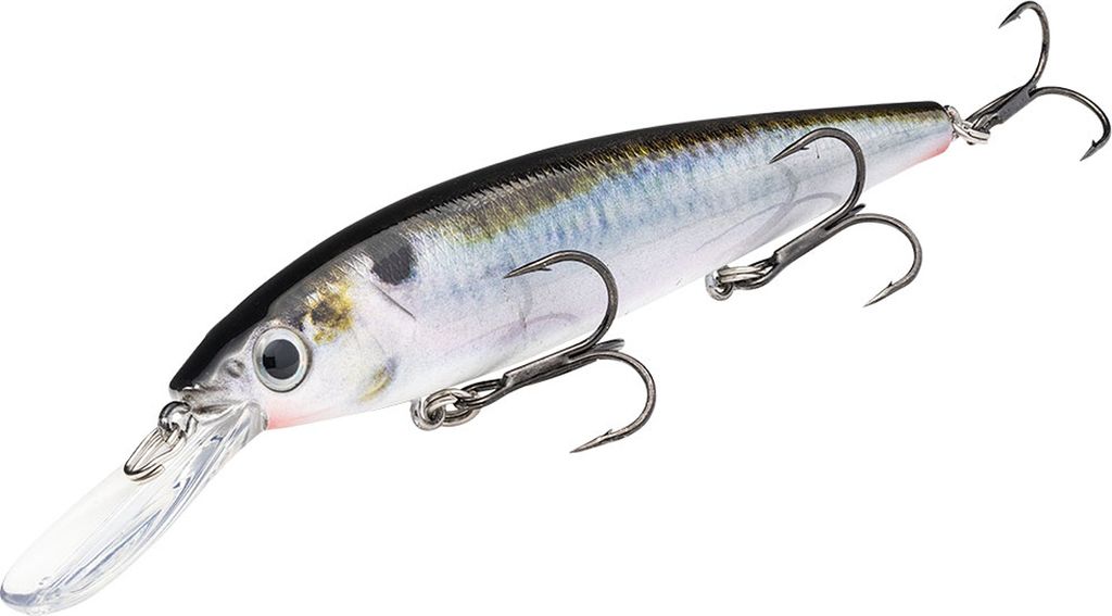 Strike King KVD Jerkbait 12cm 14,2g - Wobbler, Strike King Farbe:Natural Shad