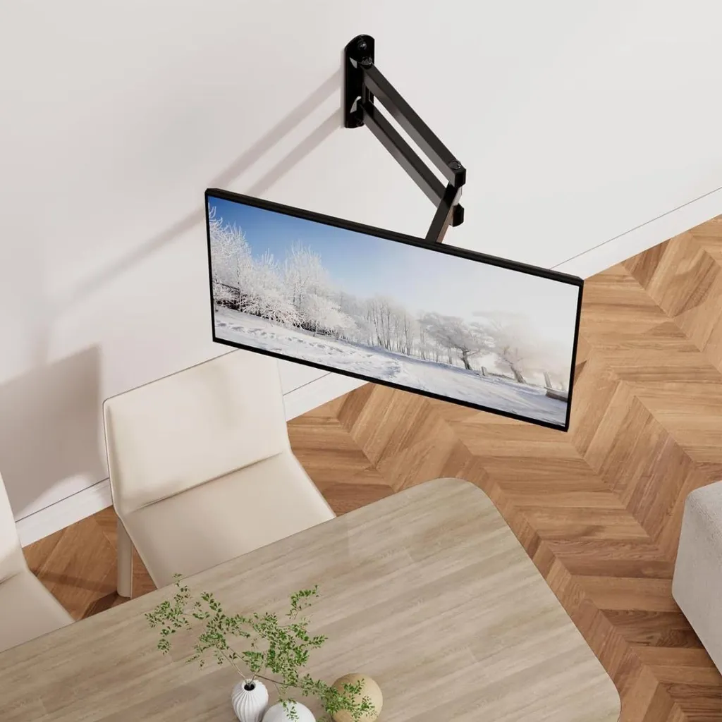 Support mural extensible 37.5cm en aluminium robuste Echo Show 15 - 4