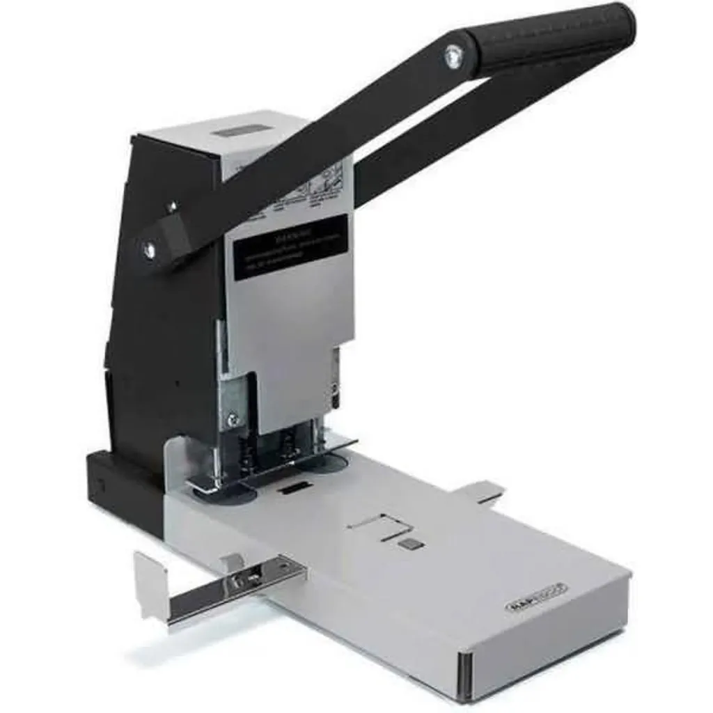 Perforatrice de bureau RAPESCO 2160 pour classeur avec guide réglable