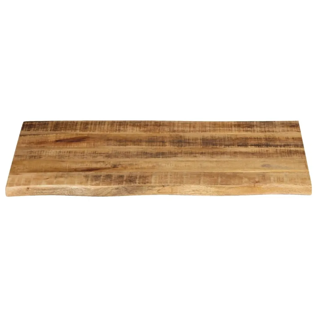 Piano Tavolo Legno Mango 90x60 Bordo Vivo vidaXL - Pezzo Unico - 2