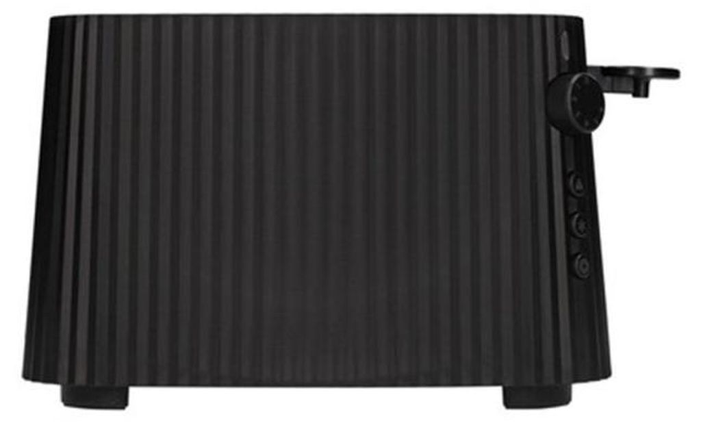 Alessi Plisse Toaster Schwarz (MDL08 B) Produktbild 