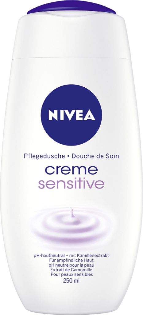 NIVEA crema doccia sensibile flacone da 250 ml con estratto Immagine del prodotto 