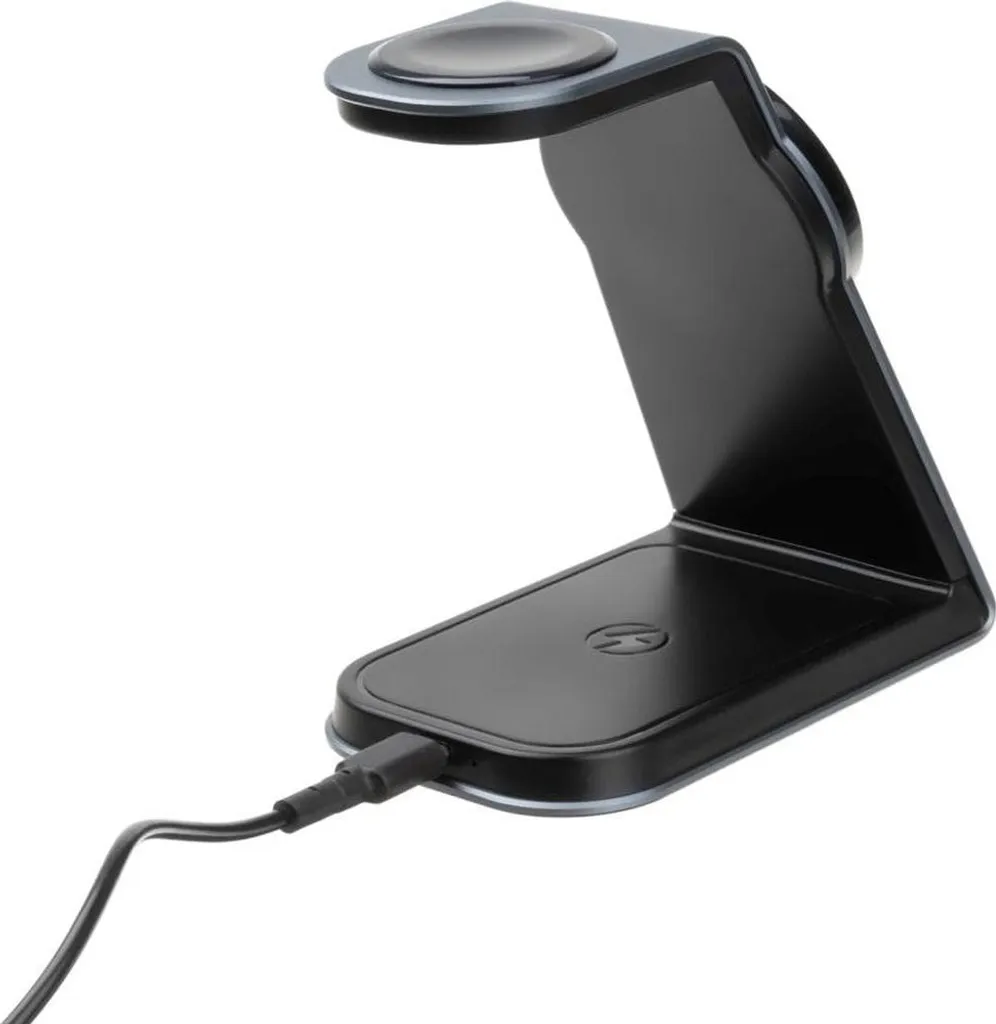 FIXED MagPowerstation ALU Stand 3 in 1: Ricarica Wireless iPhone Apple Watch - 5
