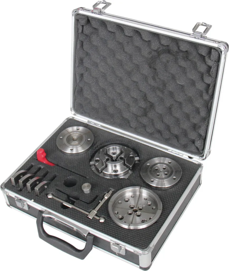 Mandrin à quatre mors Holzstar Ø 95 mm Kit premium 5931057 pour tour