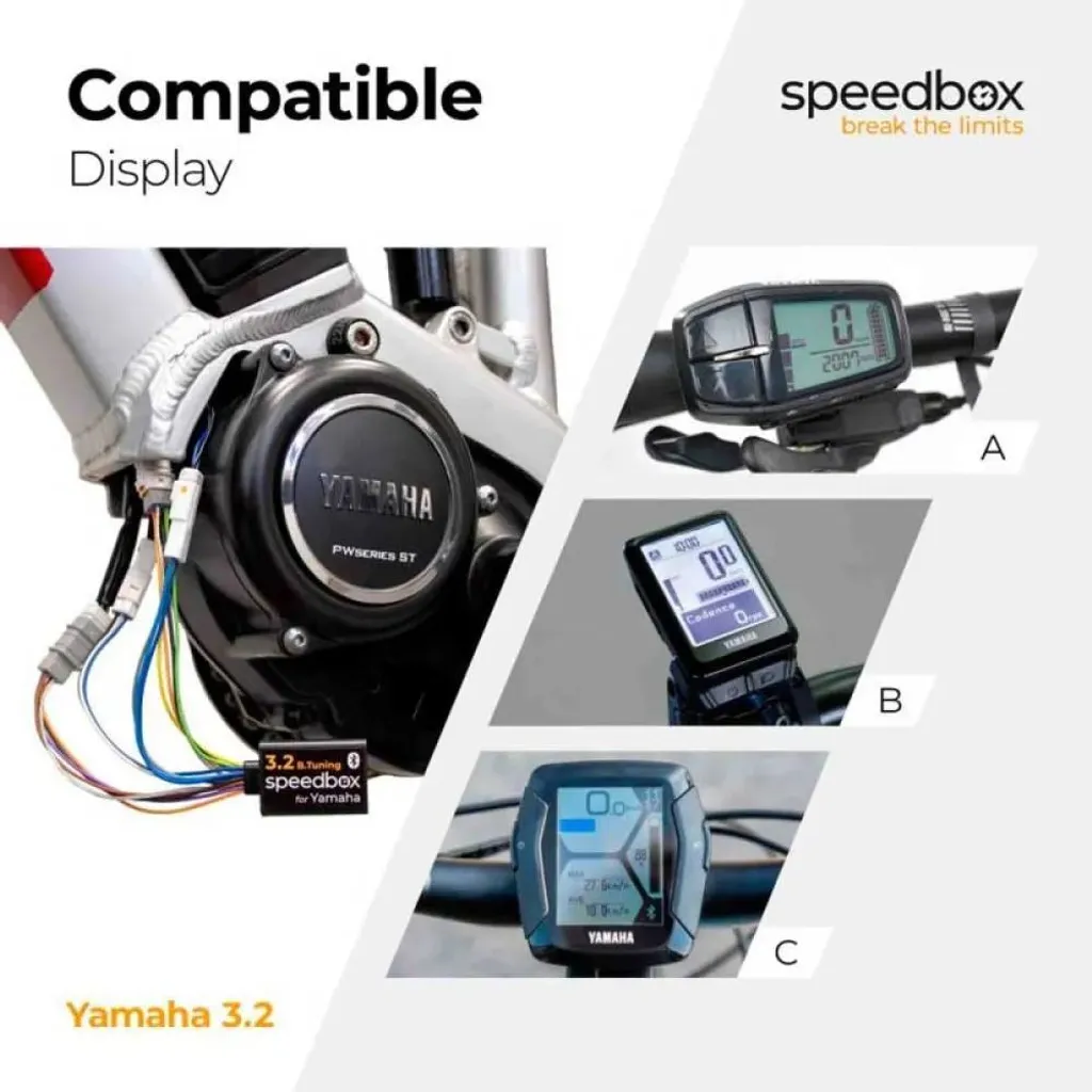 Solution Débridage Vitesse Yamaha Speedbox 3.2 Argent One Size VAE