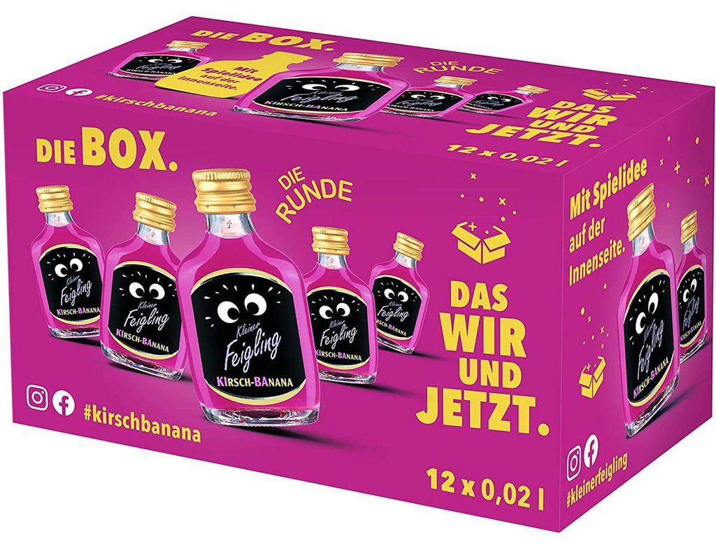 Little Coward Cherry Banana Premium Liqueur The Party Shot Obrázek produktu 