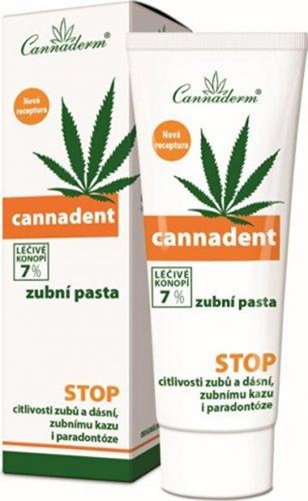 Cannaderm Cannadent Dentifricio alcalino, 75 g Immagine del prodotto 