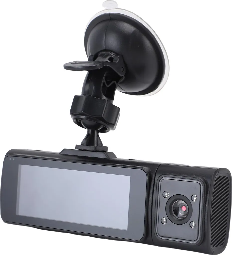 Telecamera Auto 3 Canali Full HD: Dashcam con Parcheggio 24h