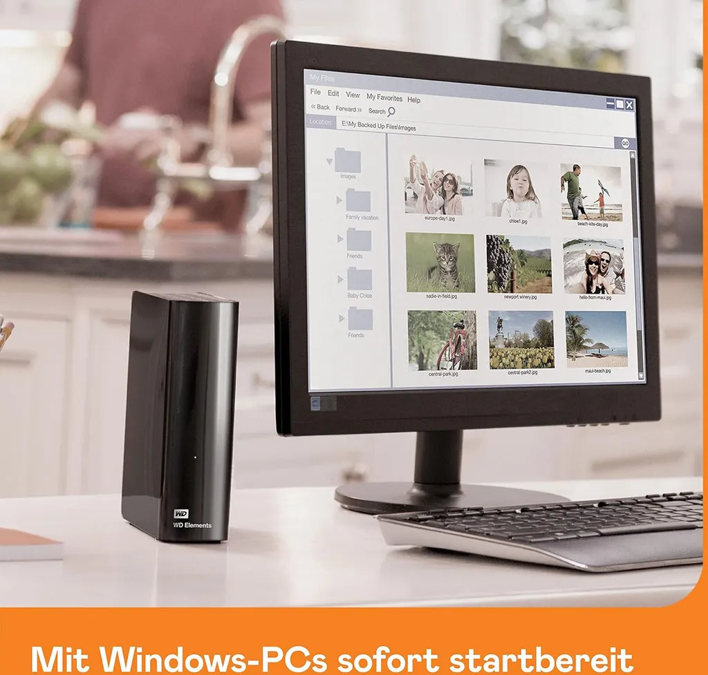 WD Elements Desktop 4 To USB 3.0 Disque Dur Externe Haute Performance - 18