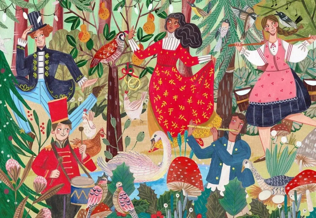 Occupez vos loisirs avec le Puzzle Musical Forest 1000 pièces de qualité