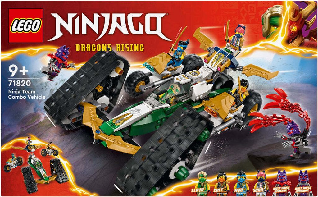 LEGO NINJAGO Wielofunkcyjny pojazd ninja, Zabawka dla Zdjęcie produktu 16