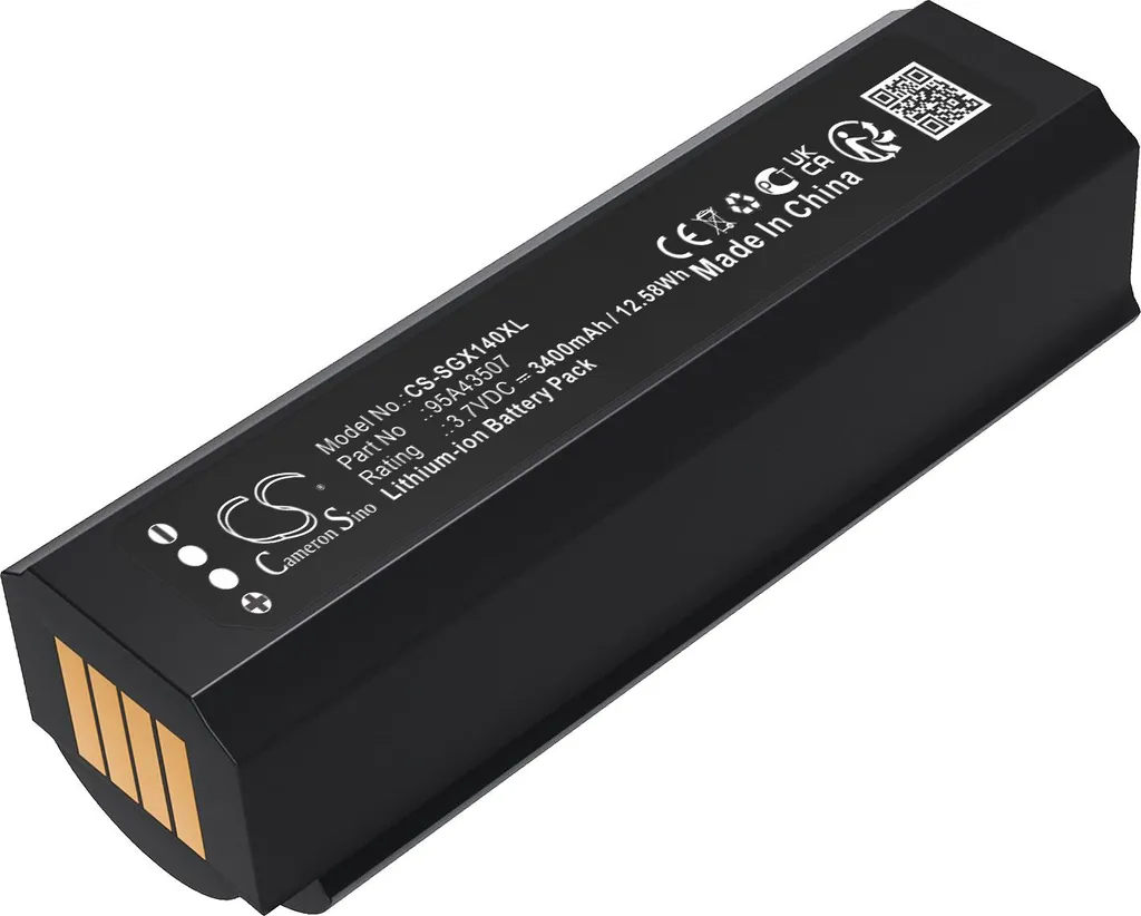 Batterie GLXD+ pour émetteur Shure GLXD1+ et GLXD14+ sans fil Techtek