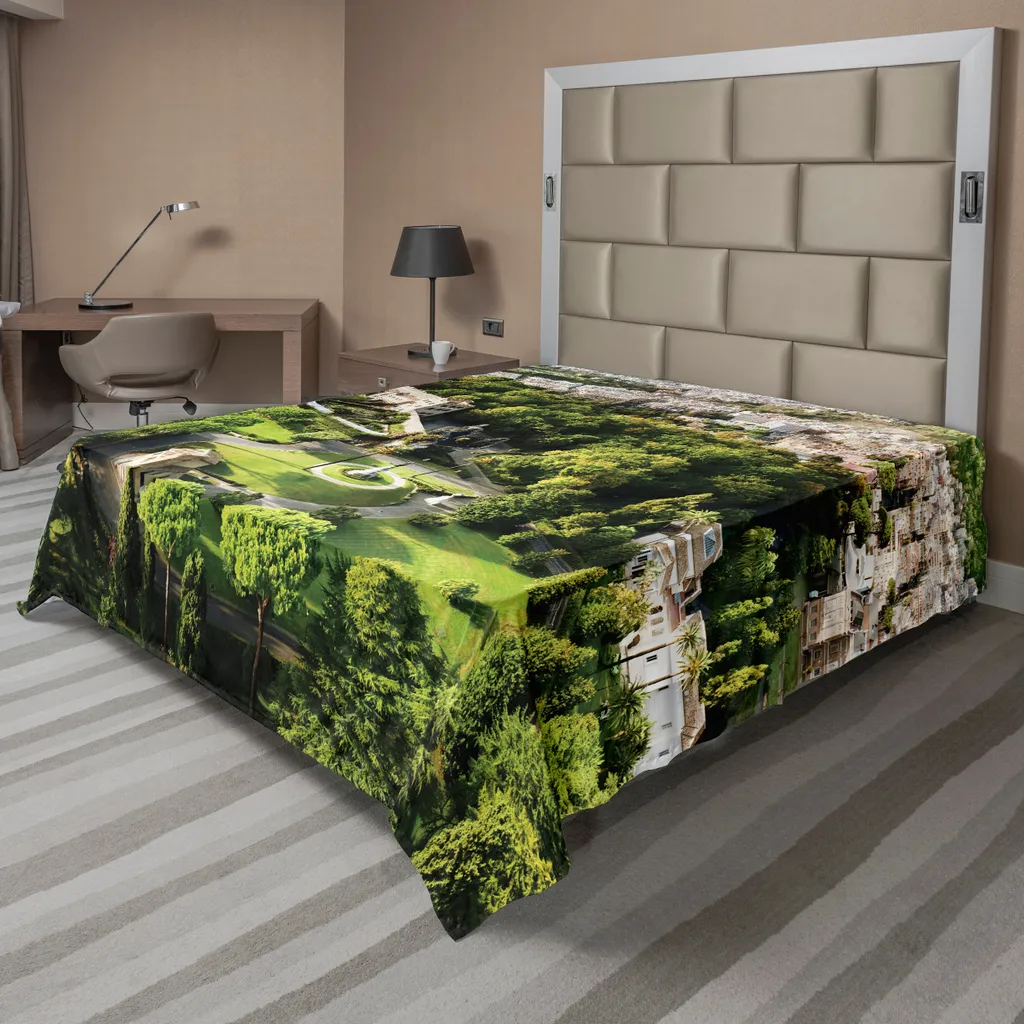 Lenzuolo ABAKUHAUS Giardini Vaticani 260x228 cm | Stampa Storica
