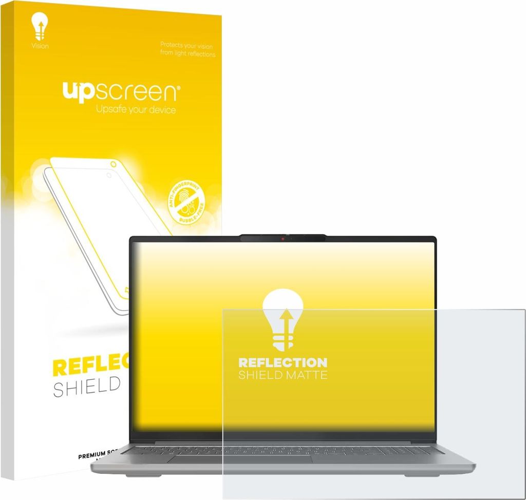 upscreen Schutzfolie für Lenovo IdeaPad Pro 5 Gen 10 16" Displayschutz Displayschutzfolie Folie Matt Entspiegelungsfolie