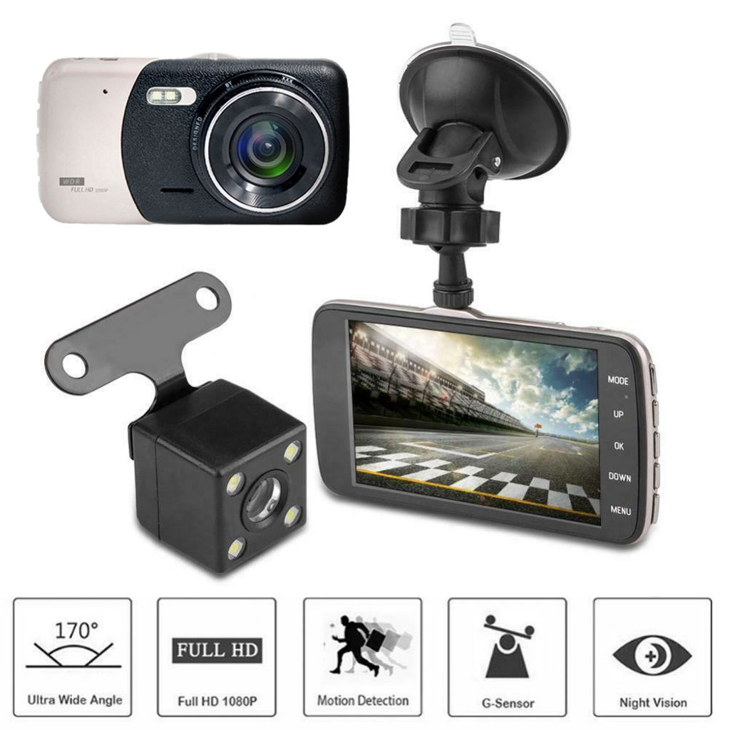 Dashcam 4 Auto Kamera 1080P HD Video