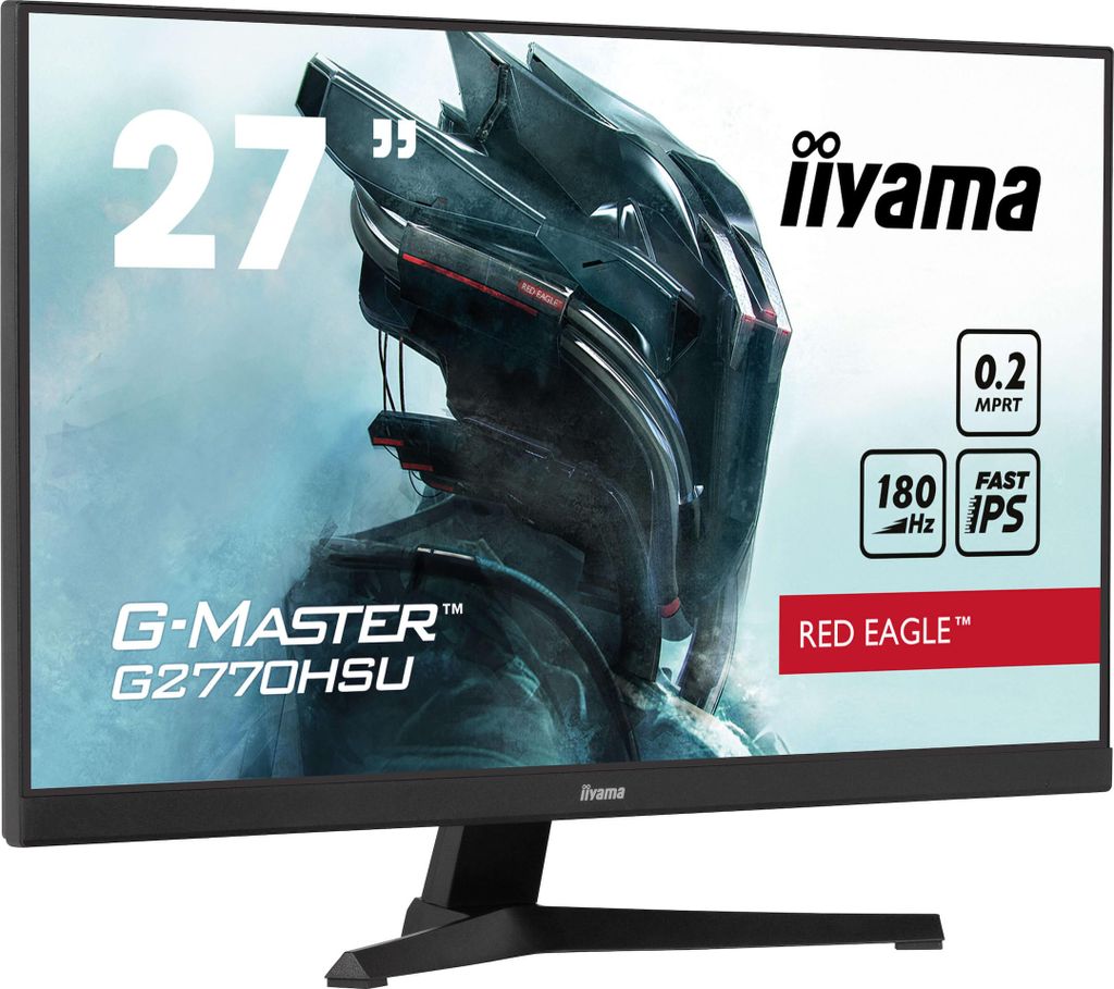 iiyama G-Master G2770HSU-B6 Red Eagle, Gaming-Monitor, Produktbild 