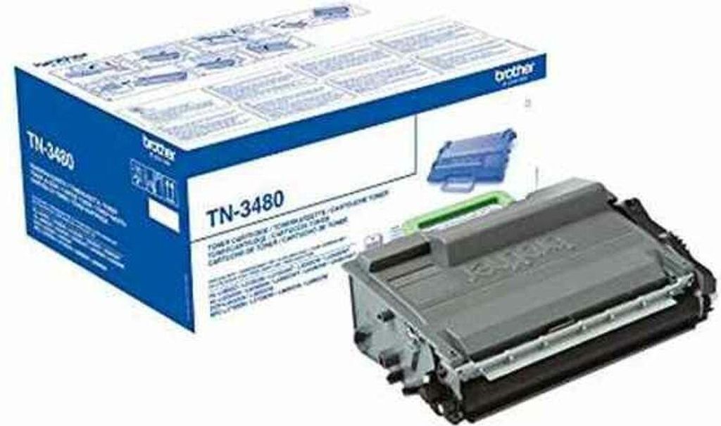 Original Toner Brother TN-3480 Schwarz Produktbild 